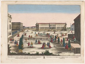 View of the Opernhaus in Berlin, 1700-1799. Creator: Remondini family.