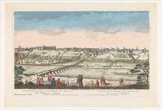 A general view of the city of Madrid the capilal of the kingdom of Spain', 1752. Creator: Unknown.