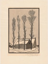 Winter, 1920. Creator: Julie de Graag.