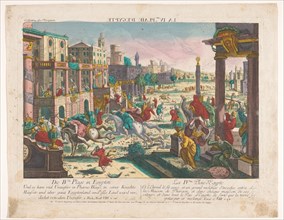 The fourth plague of Egypt, 1755-1779. Creator: Unknown.