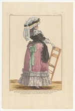 Gallery of French Fashions and Costumes, 1785, aaa. 284: Beauty in uncertainty (...), 1785. Creator: Nicolas Dupin.