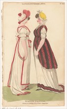 Magazine of Female Fashions of London and Paris, London, November, 1800, No. 33.1: Evening..., 1800. Creator: Unknown.