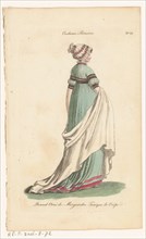 Magazine of Female Fashions of London and Paris. No. 19: Costume Parisien, 1798-1806. Creator: Unknown.
