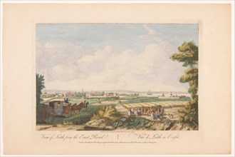 'View of Leith from the East Road', Scotland, 1753.  Creator: Paul Sandby.