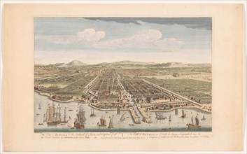 View of the city of Batavia, 1754. Creator: Anon.