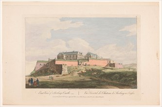 East view of Sterling Castle, Scotland, 1753. Creator: Paul Sandby.