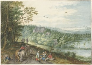Landscape, 1704-1758. Creator: Sybrand Feitama.