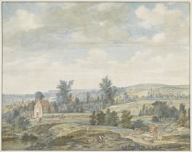 View of Middachten and Animals, 1776. Creator: Aert Schouman.