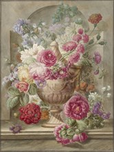 Vase with Flowers, 1745-1784. Creator: Pieter van Loo.