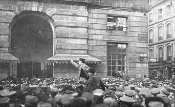'Journees inoubliables a Strasbourg; Le 10 novembre 1918, l'avenement de la republique..., 1918. Creator: Unknown.