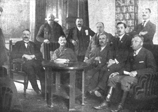'La Nouvelle Europe; Le regime communiste a Budapest; le "directoire" bolcheviste..., 1919. Creator: Unknown.