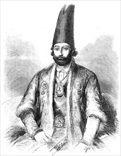 Ferouk Khan, the Persian Ambassador to the Emperor of the French, 1857. Creator: Unknown.