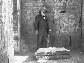 'M. Gaston Maspero; L'egyptologue Maspero, photographie en janvier 1912 alors qu'il..., 30 juin 1916 Creator: Unknown.