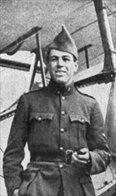 'La Bataille de la Somme; Americain mort pour la France: l'aviateur americain Victor Chapman', 1916. Creator: Unknown.