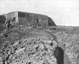 'Episodes de la bataille de Verdun; l'ouvrage de Thiaumont; l'ouvrageoccupe par nous, au..., 1916. Creator: Unknown.