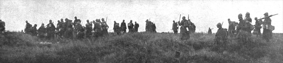 ''De L'Argonne aux Flandres; Le 29 septembre, second jour de l'offensive belge; la premiere..., 1918 Creator: Unknown.