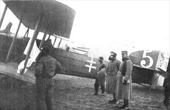 ''La Capitulation Allemande; Le depart du capitaine allemand von Geyer qui, le 11 novembre..., 1918. Creator: Unknown.