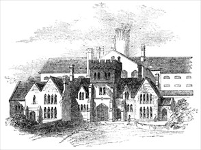 The Devonport Borough Prison, 1857. Creator: Unknown.
