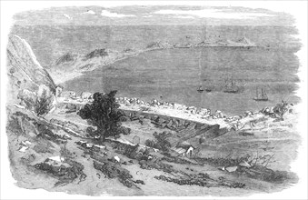 The War with China - Interior of the Anunghoy Bogue Forts, sketched after their demolition..., 1857. Creator: Unknown.