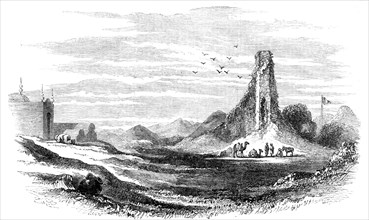 Ruins of Brahmunabad, in Sind, 1857. Creator: Unknown.