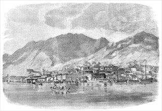 Hong-Kong: Central Portion of the Town of Victoria, 1857. Creator: Unknown.