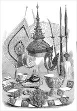 Presents from the Kings of Siam to Queen Victoria, 1857. Creator: Unknown.