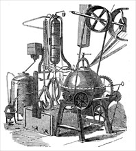 Machine for Raising Dough at Messrs. Carr and Co.'s Works, Carlisle, 1857. Creator: Unknown.