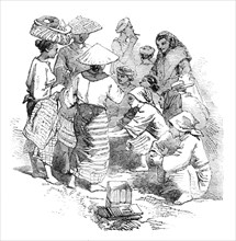 Market Women of Manilla, 1857. Creator: Unknown.