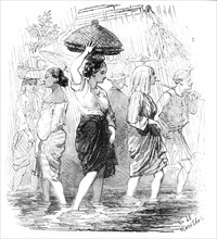 The Rainy Season, Manilla, 1857. Creator: C. W..