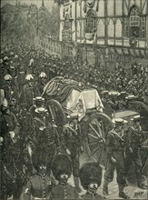 'The Queen's Funeral: Windsor: The Last Stage', c1900. Creator: H.M.P..