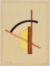 Composition, 1921. Creator: Moholy-Nagy, Laszlo (1895-1946).