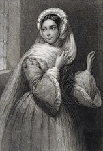 Cornélie Falcon as Rachel in the Opera La Juive by Fromental Halévy, 1840. Creator: Charpentier, Auguste (1815-1880).