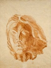 Mask of Isadora Duncan, c.1920. Creator: Bourdelle, Antoine (1861-1929).