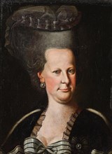 Portrait of Archduchess Maria Elisabeth of Austria (1743-1808), Abbess of the Noble Ladies' Convent. Creator: Anonymous.