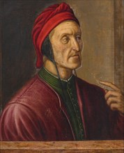 Portrait of Dante Alighieri (1265-1321), 16th century. Creator: Pontormo (1494-1557).