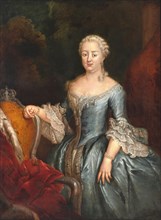 Portrait of Elisabeth Christine of Brunswick-Wolfenbüttel (1691-1750), Holy Roman Empress. Creator: Anonymous.