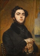 Portrait of Eugène Sue (1804-1857), 1836. Creator: Lépaulle, François-Gabriel (1804-1886).