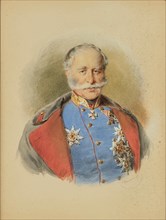 Portrait of Franz Graf von Wimpffen (1797-1870), 1870. Creator: Kriehuber, Josef (1800-1876).