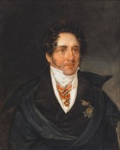 Portrait of General Bernhard Graf von Caboga-Cerva (1785-1855). Creator: Agricola, Karl Joseph Aloys (1779-1852).