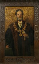Portrait of Karl Lueger (1844-1910), Mayor of Vienna, 1898. Creator: Gsur, Karl Friedrich (1871-1939).