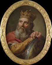 Portrait of King Casimir III the Great (1310-1370), 1768-1771. Creator: Bacciarelli, Marcello (1731-1818).