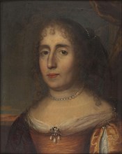 Portrait of Madeleine de Scudéry (1607-1701), 17th century. Creator: Anonymous.