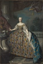 Portrait of Maria Teresa Rafaela (1726-1746), Infanta of Spain, c.1745. Creator: Anonymous.