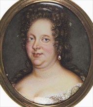 Portrait of Prinzessin Luise Caroline Radziwill (1667-1695), Countess Palatine of Neuburg, 1699. Creator: Blesendorf, Samuel (1633-1699).