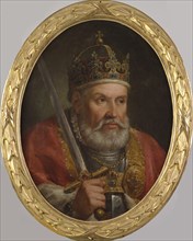 Portrait of Sigismund I of Poland (1467-1548), 1768-1771. Creator: Bacciarelli, Marcello (1731-1818).