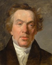 Portrait of the actor and writer Johann Anton Friedrich Reil (1773-1843), 1838. Creator: Amerling, Friedrich Ritter von (1803-1887).