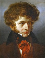 Portrait of the composer Hector Berlioz (1803-1869), 1830. Creator: Dupré, François-Xavier (1803-1870).