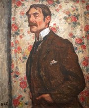 Portrait of the poet Paul Valéry (1871-1945), c.1910. Creator: Espagnat, Georges, de (1870-1950).