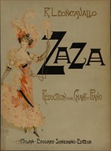 The piano score of the opera Zazà by Ruggiero Leoncavallo, 1919. Creator: Anonymous.