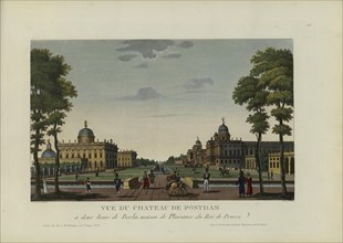 Vue du château de Potsdam, à deux lieues de Berlin, maison de plaisance du Roi de Prusse, 1817-1824. Creator: Courvoisier-Voisin, Henri (1757-1830).
